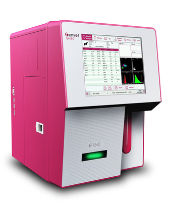 Genvet VH50 5 Diff Veterinary Hematology Analyzer Medical Automatic CBC Machine Vet Hematology Analyzer